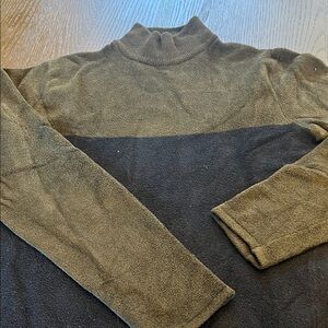 DKNY Men's Turtleneck Sweater - Navy and Olive